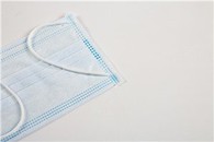 מסכת פנים עם כיסוי קצה