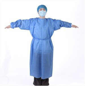 שמלת בידוד כיסוי בית חולים חד פעמי לא ארוג