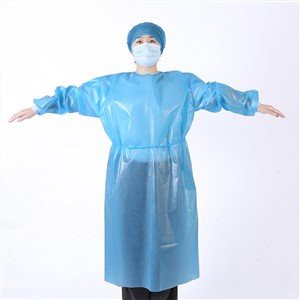 שמלת בידוד תעשייתית חד פעמית PE