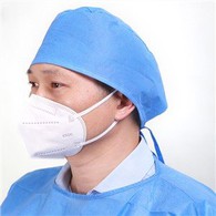 כובע כירורגי מגן עם רצועות