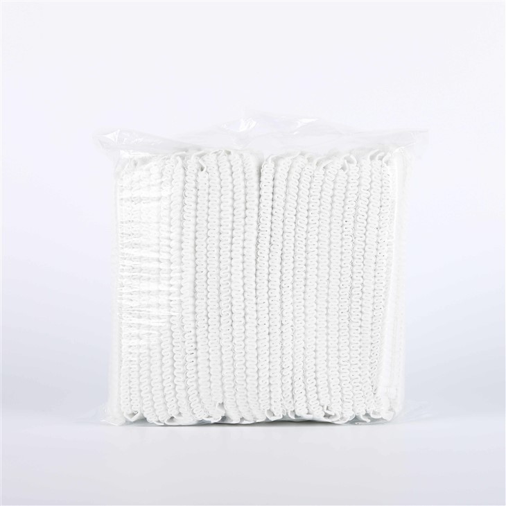 Disposable Single Elastic Clip Cap For Clean Room