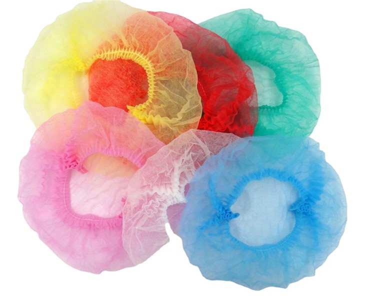 Disposable Non Woven Bouffant Hairnet Cap